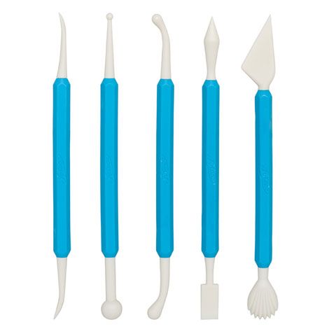 ATECO 10 Shape Sculpturing Fondant Tool Set