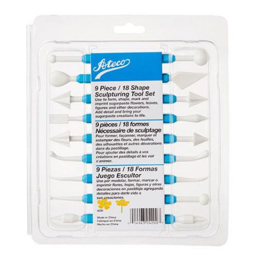 ATECO Fondant Sculpturing Tool Set 4200