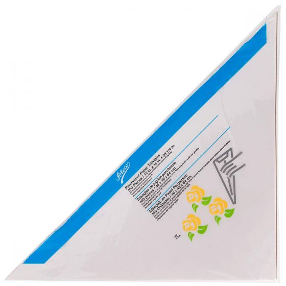 ATECO Parchment Triangles Pk/100