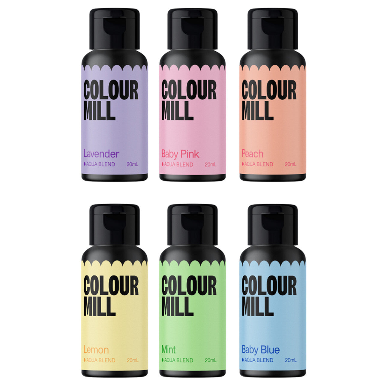 Colour Mill Pastel Aqua Blend Set