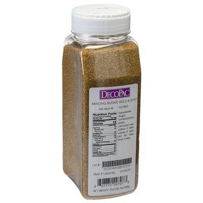 Decopac Gold Sanding Sugar 20707