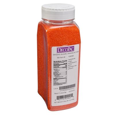 Decopac Orange Sanding Sugar 21045