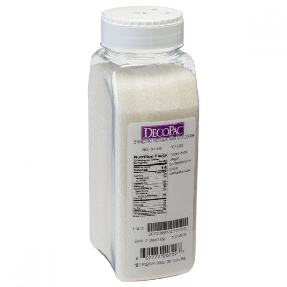 Decopac White Sanding Sugar 20709