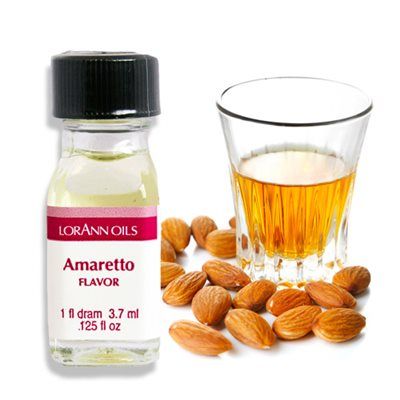 Lorann Amaretto Flavor Dram 0380