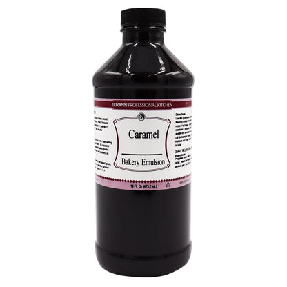 Lorann Caramel Bakery Emulsion 16oz 0735