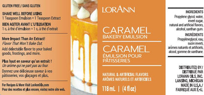 Lorann Caramel Bakery Emulsion Label