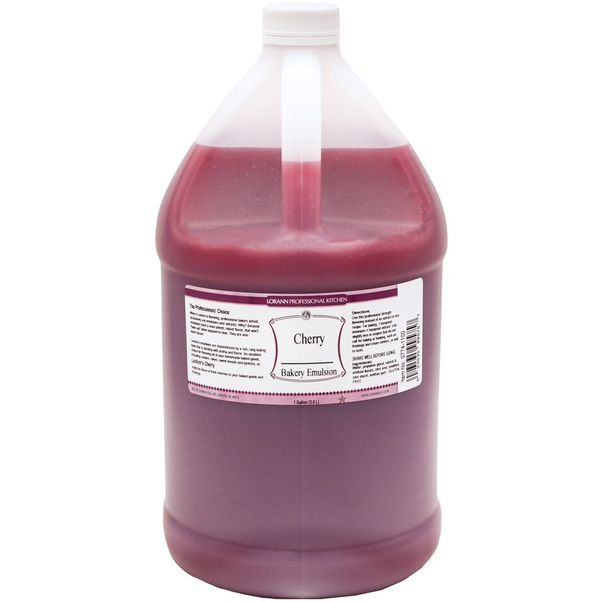 Lorann Cherry Bakery Emulsion 128oz 0774