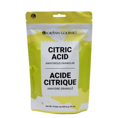 Lorann Citric Acid 16oz 6040-1000