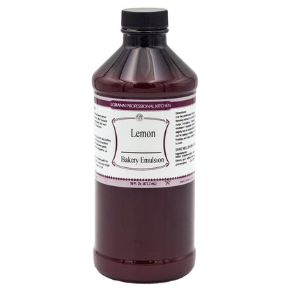 Lorann Lemon Bakery Emulsion 16oz 0758