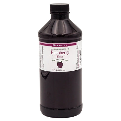 Lorann Raspberry Flavor 16oz 0160