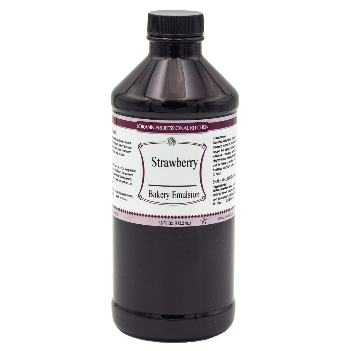 Lorann Strawberry Bakery Emulsion 16oz 0768