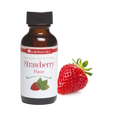 Lorann Strawberry Flavor 1oz 0320