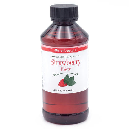 Lorann Strawberry Flavor 4oz 0320