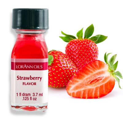 Lorann Strawberry Flavor Dram 0320