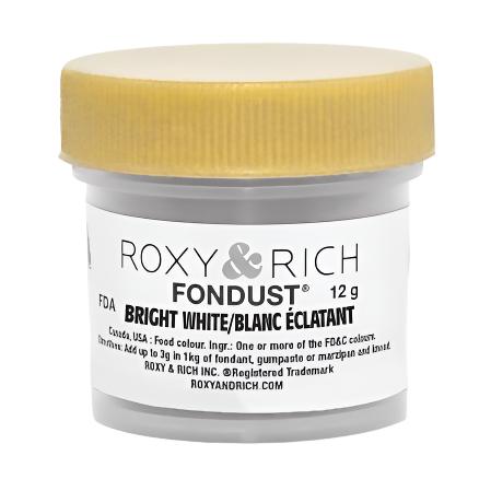 Roxy & Rich Bright White Fondust 12 grams