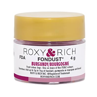 Roxy & Rich Burgundy Fondust 4 grams F4-014