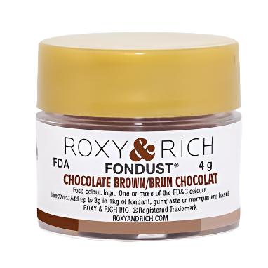 Roxy & Rich Chocolate Brown Fondust 4 grams