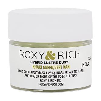 Roxy & Rich Khaki Green Lustre Dust L2-036