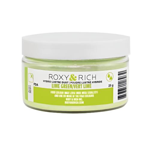 Roxy & Rich Lime Green Lustre Dust