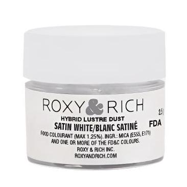 Roxy & Rich Satin White Lustre Dust L2-002