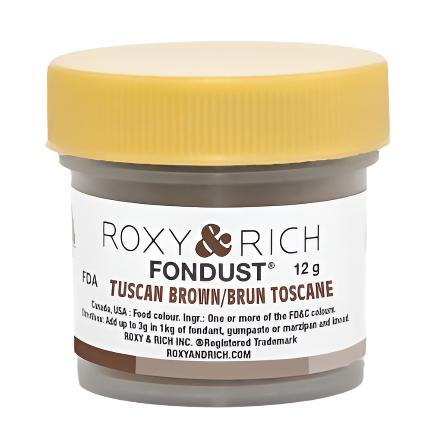 Roxy & Rich Tuscan Brown Fondust 12 grams