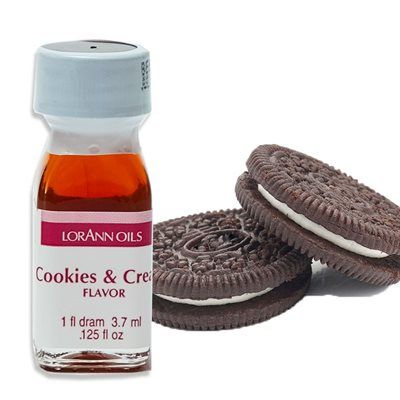 Cookies & Cream Super Strength Flavor Lorann