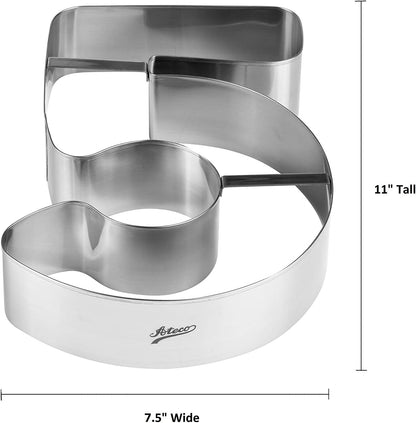 Large Number 11" Stainless Steel Cutter ATECO